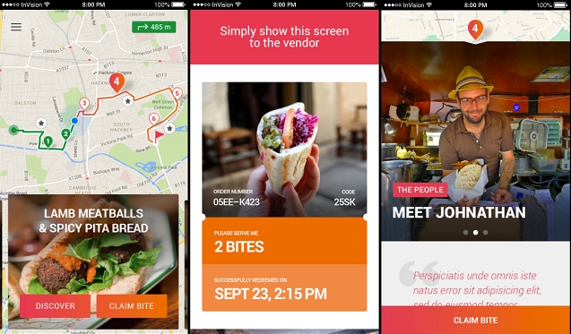 Una app que organiza tours gastronómicos