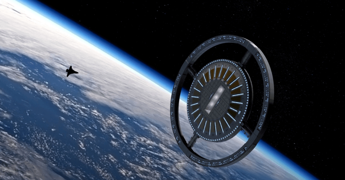 Abrirán hoteles en el espacio a partir de 2022