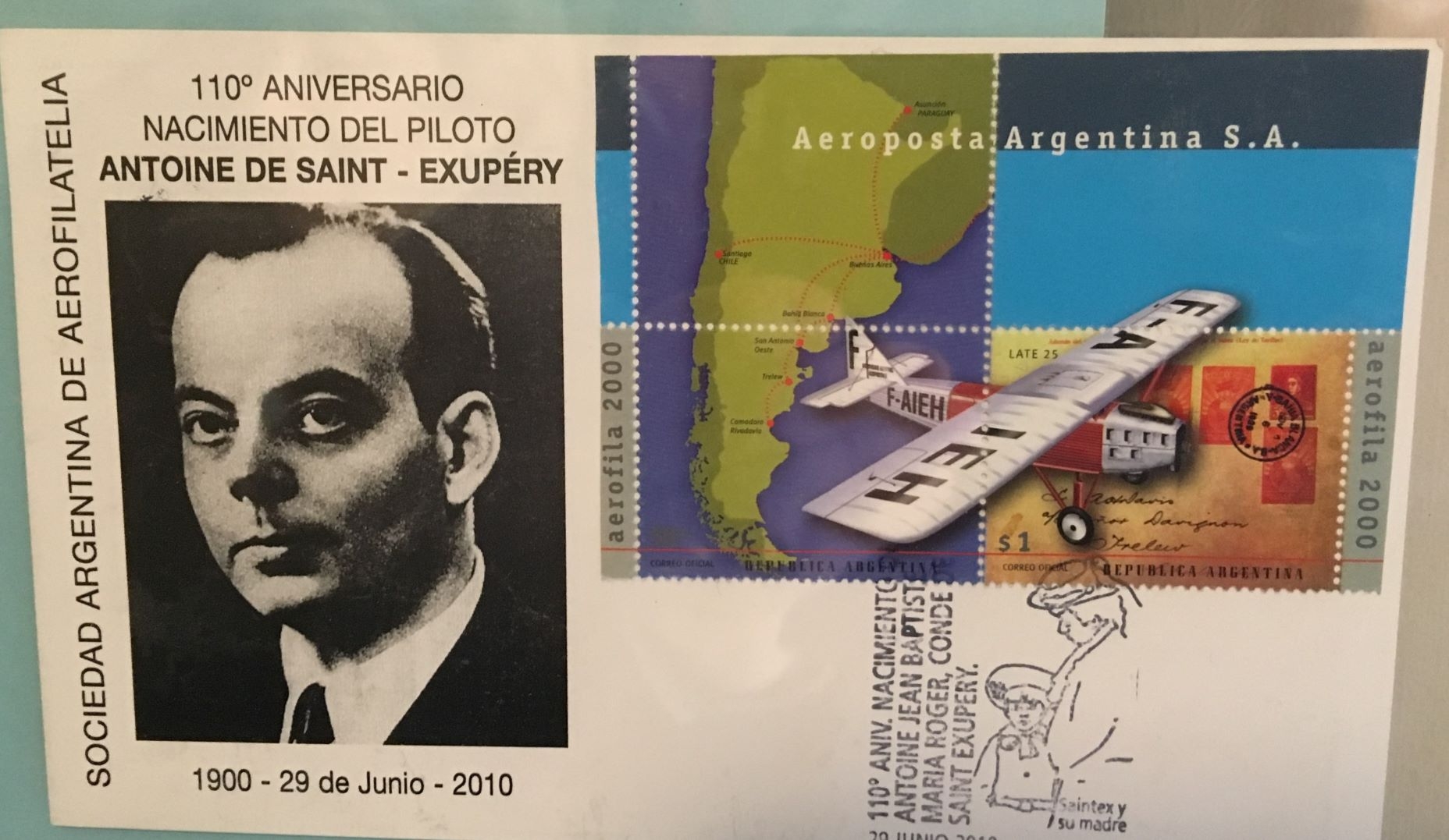 Saint-Exupéry en la Argentina