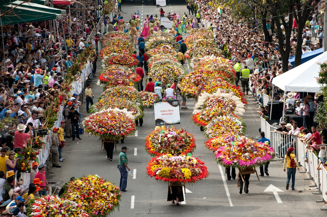 Medellín se prepara para la Feria de las Flores 2022