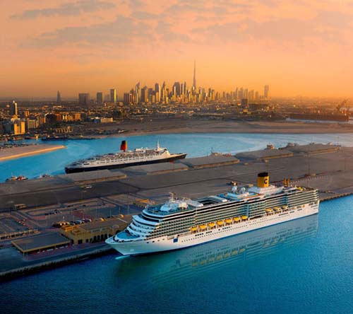 Nueva terminal de cruceros en el Emirato
