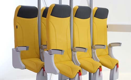 ¿Pronto se viajará parado en los aviones?