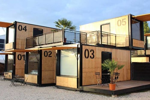 Llegó el hotel desmontable