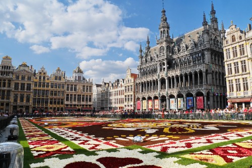 Scooters en libre servicio en Bruselas