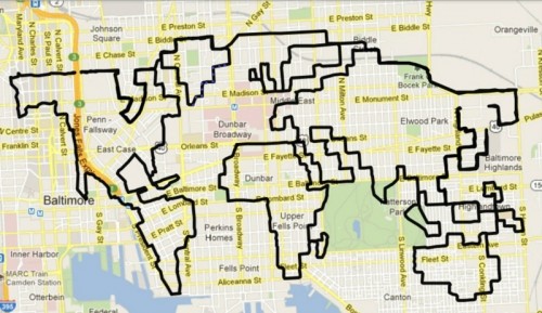 Correr y dibujar: la nueva tendencia del GPS Art