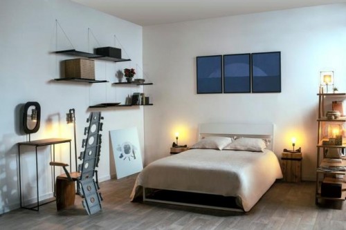 Lo último: muebles con piezas de aviones