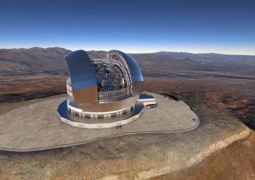 Así será el super telescopio europeo en Chile