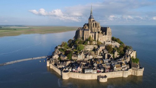 Monte Saint-Michel: sin turistas por primera vez