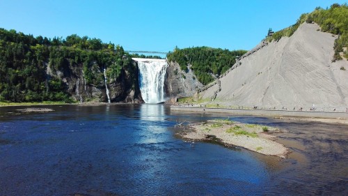 Durante la cuarentena: conocé la Catarata de Montmorency