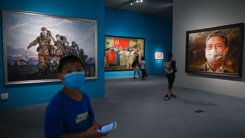 Presentan una expo sobre el coronavirus en China