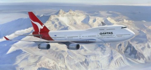 Sin vuelos internacionales, Qantas organiza sobrevuelos de la Antártida