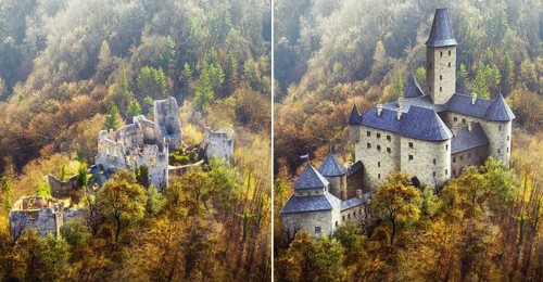 Castillos medievales que renacen de sus ruinas gracias al 3D