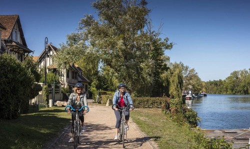 El valle del Sena en bici: de París hasta la Mancha