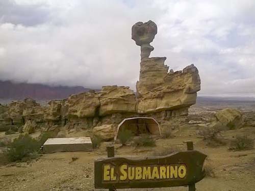 Se derrumbó un periscopio del Submarino de Ischigualasto
