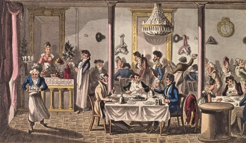 ¿A qué se parecían los primeros restaurantes?