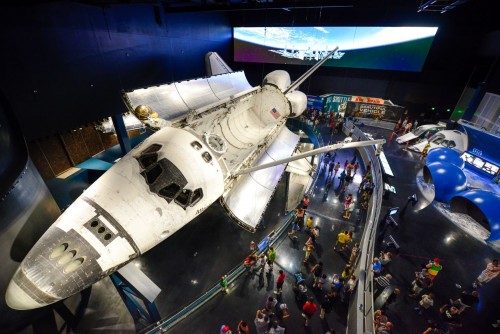 10 años del transbordador Atlantis en el Kennedy Space Center