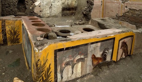 En Pompeya: ahora se visita el fast-food de los romanos