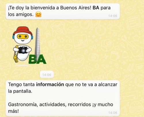 Boti, el guía virtual de la Ciudad de Buenos Aires