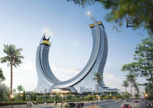 Katara Towers: así Doha rivaliza con Dubai