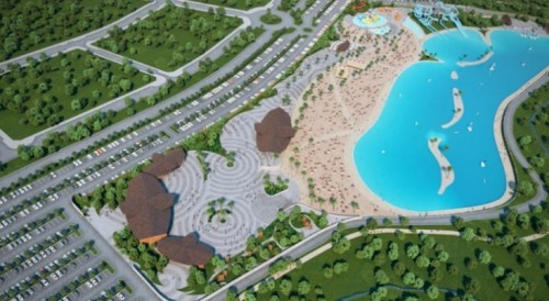 La playa artificial más grande de Europa