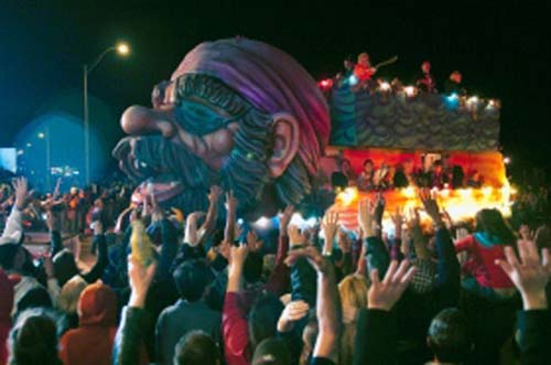 El carnaval también está en Galveston, Texas
