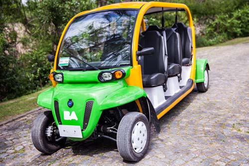 Eco-Auto, una manera nueva de recorrer la reserva y los bosques de Palermo
