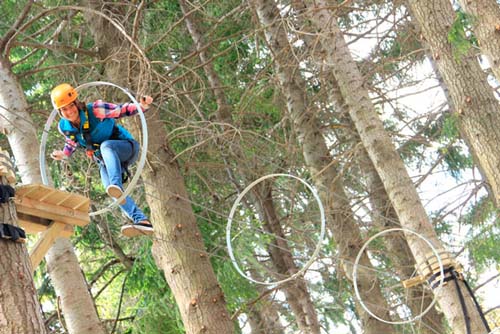 Abrió un parque EUCA de juegos en altura
