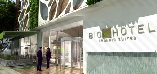 Abrió el primer hotel ecológico de América Latina
