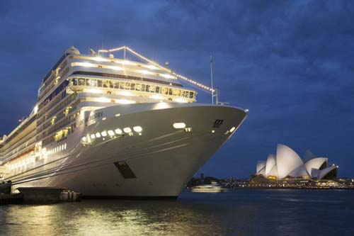 El crucero MSC Orchestra es el primer buque de la compañìa en llegar a Sydney

