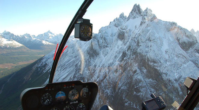 Sobrevuelo en helicóptero
