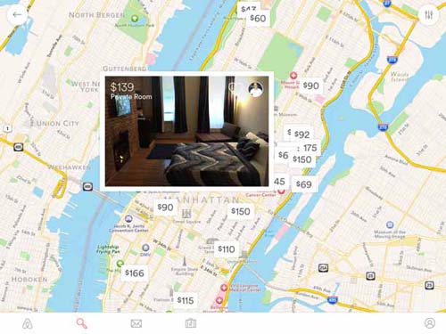 Nueva aplicación para móviles de la red Airbnb

