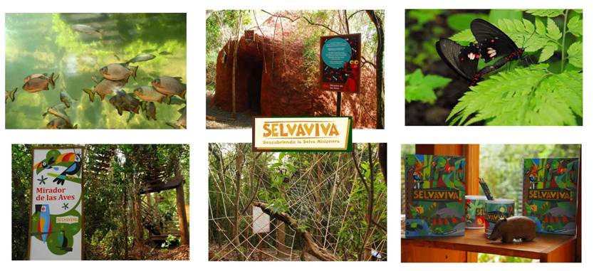 Amerian Portal del Iguazú da ingreso a Selva Viva
