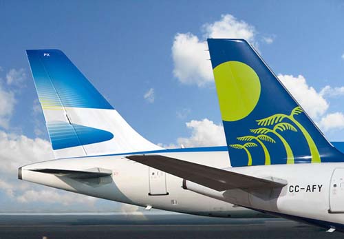 Aerolíneas Argentinas y la chilena Sky firmaron un acuerdo de código compartido
