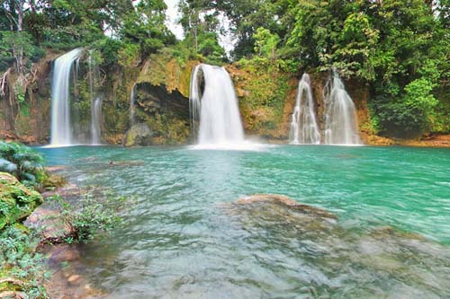 El Verde y el Azul en el norte de Chiapas, México
