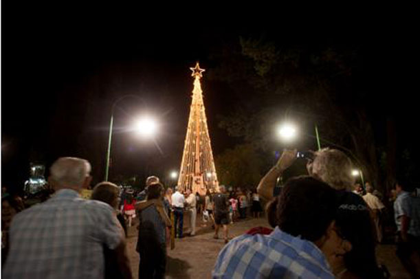 Fiestas navideñas en Villa General Belgrano
