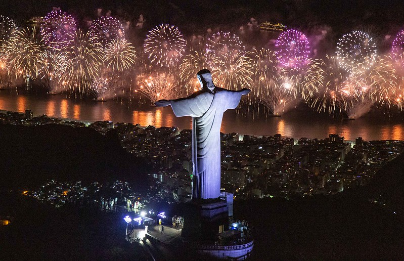 El Cristo Redentor en Copacabana