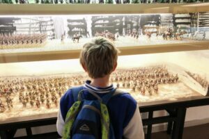 En Valencia, la historia del mundo en un museo, con  soldaditos de plomo