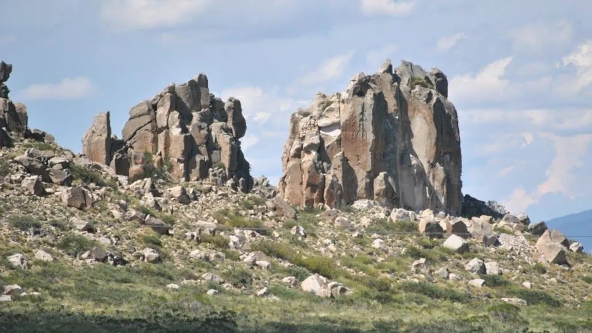 Riscos Bayos: el paisaje volcánico único en el mundo que sorprende en Neuquén