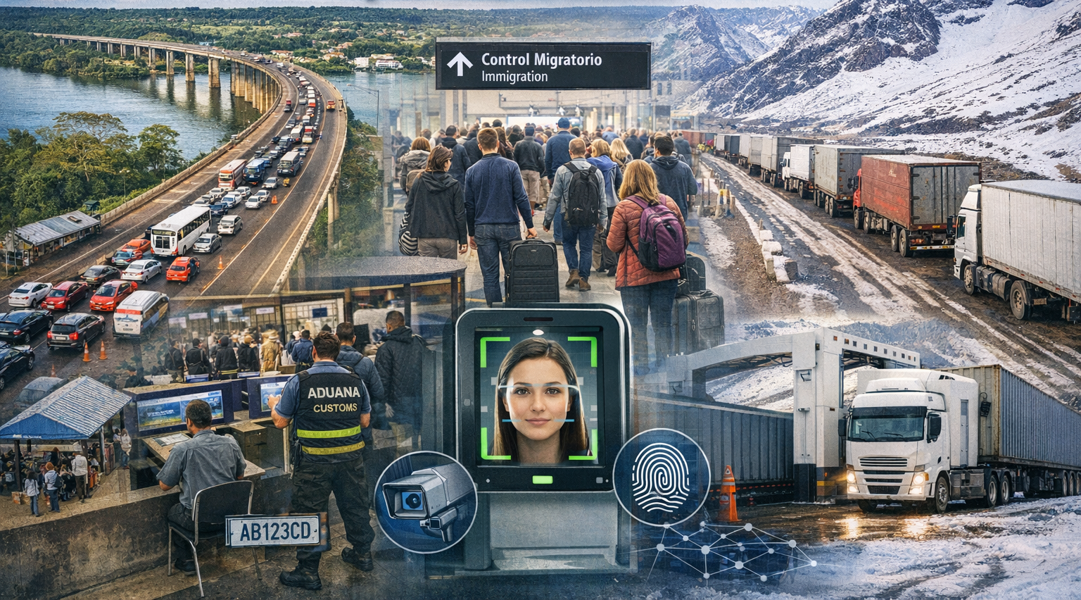 Fronteras al límite en la Argentina: más de 30 millones de ingresos en 2024 y demoras que presionan al sistema