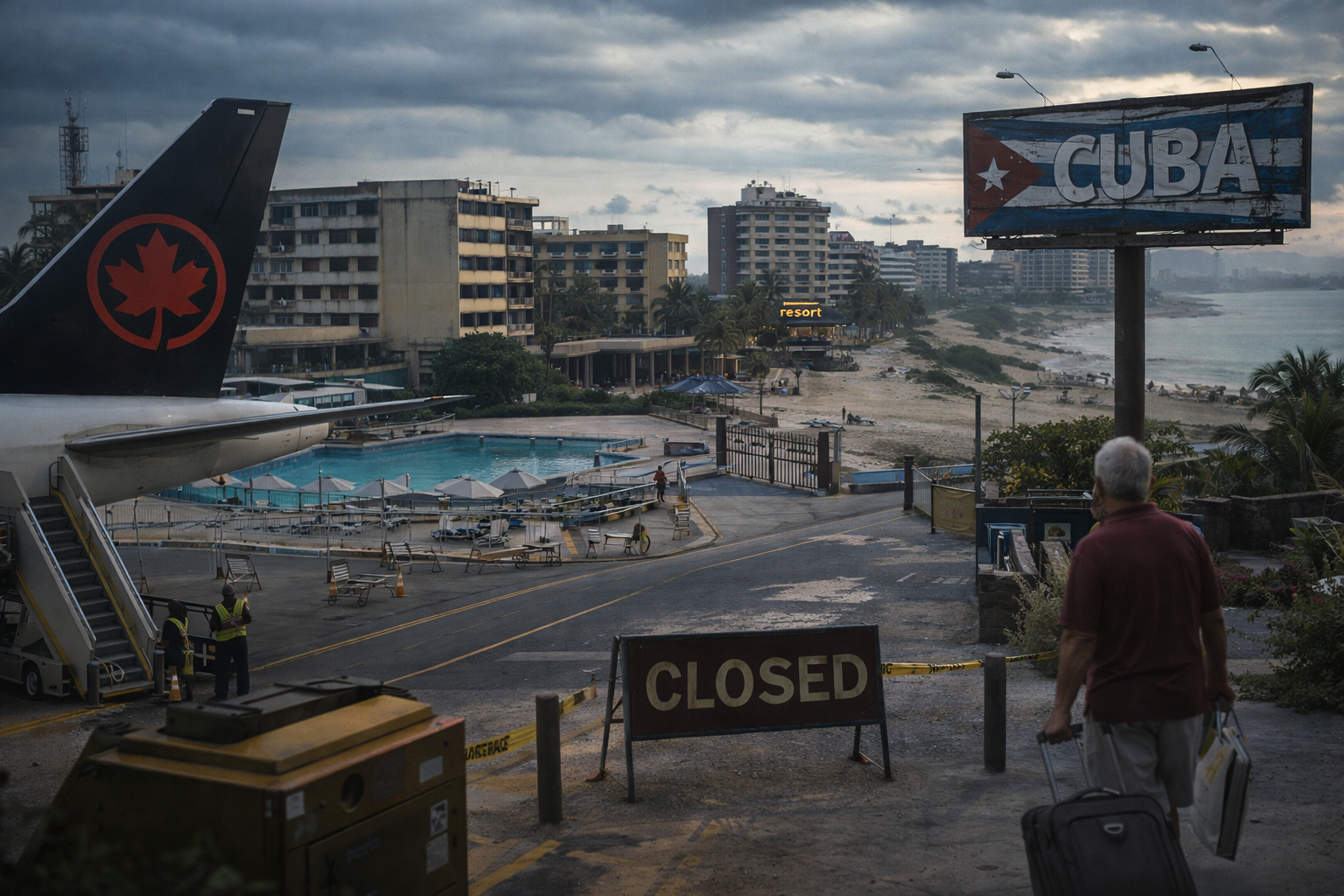 ¿El fin del turismo en Cuba?Vuelos suspendidos, crisis de combustible, cierres de hoteles y señales de “colapso” en plena temporada