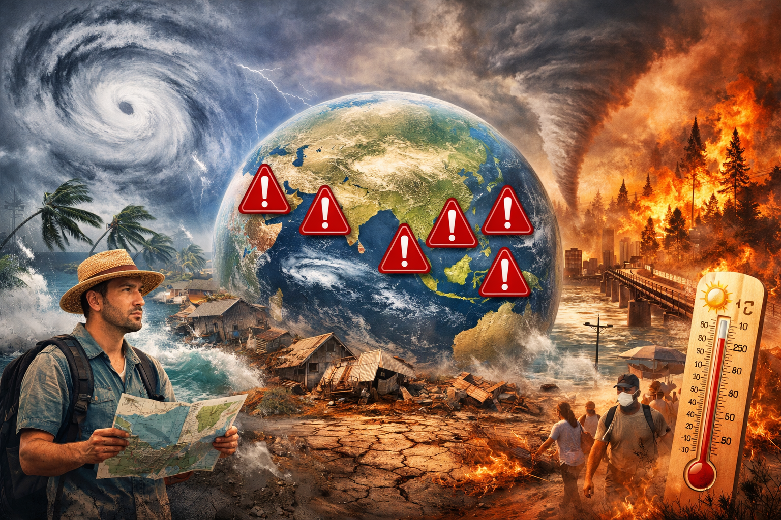 Riesgo climático en 2026: cuáles son los países que concentran más muertes por desastres naturales