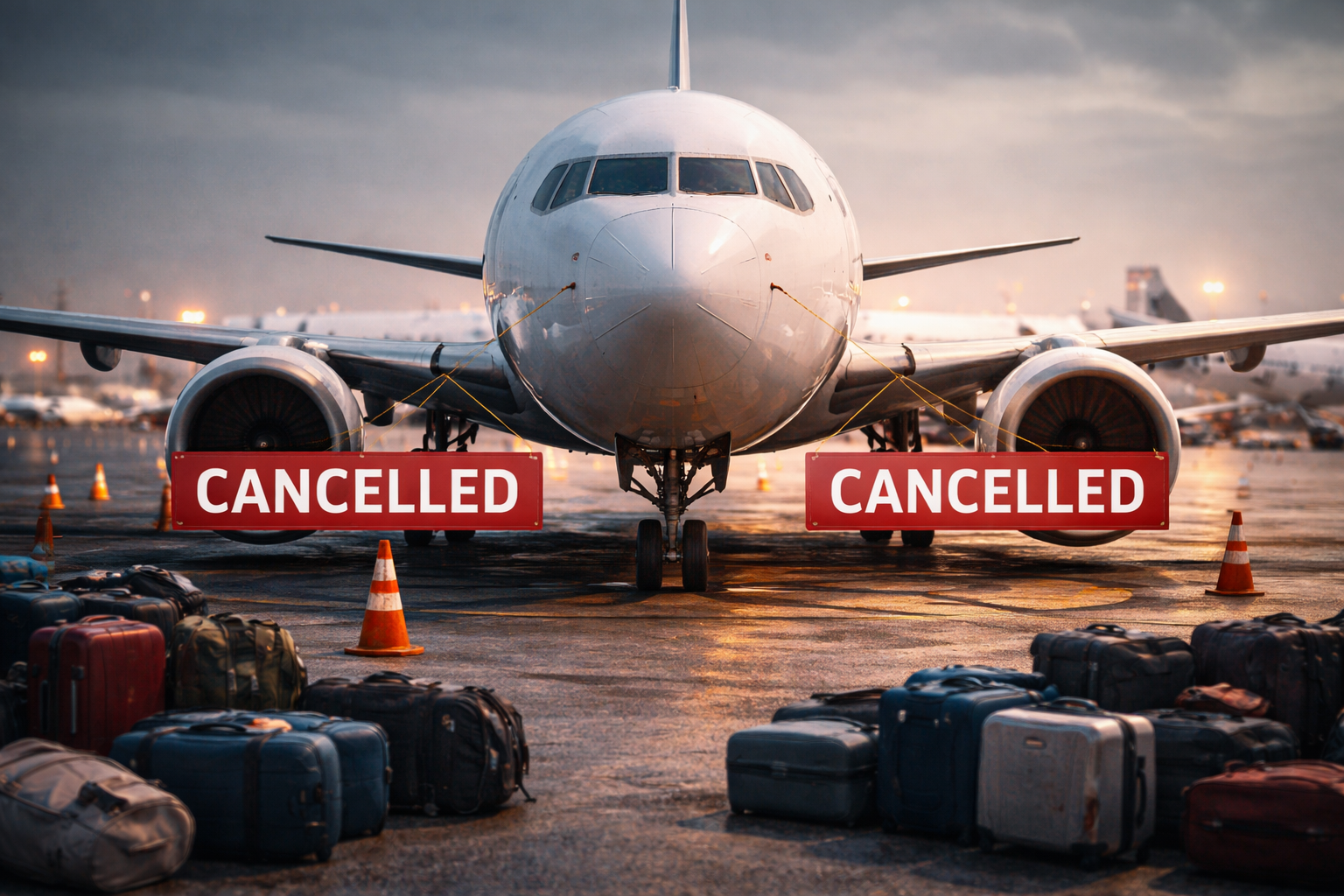 El estado de los vuelos por la guerra en Irán. Aerolínea por aerolínea y aeropuerto por aeropuerto (actualizado al 1˚ de marzo de 2026)