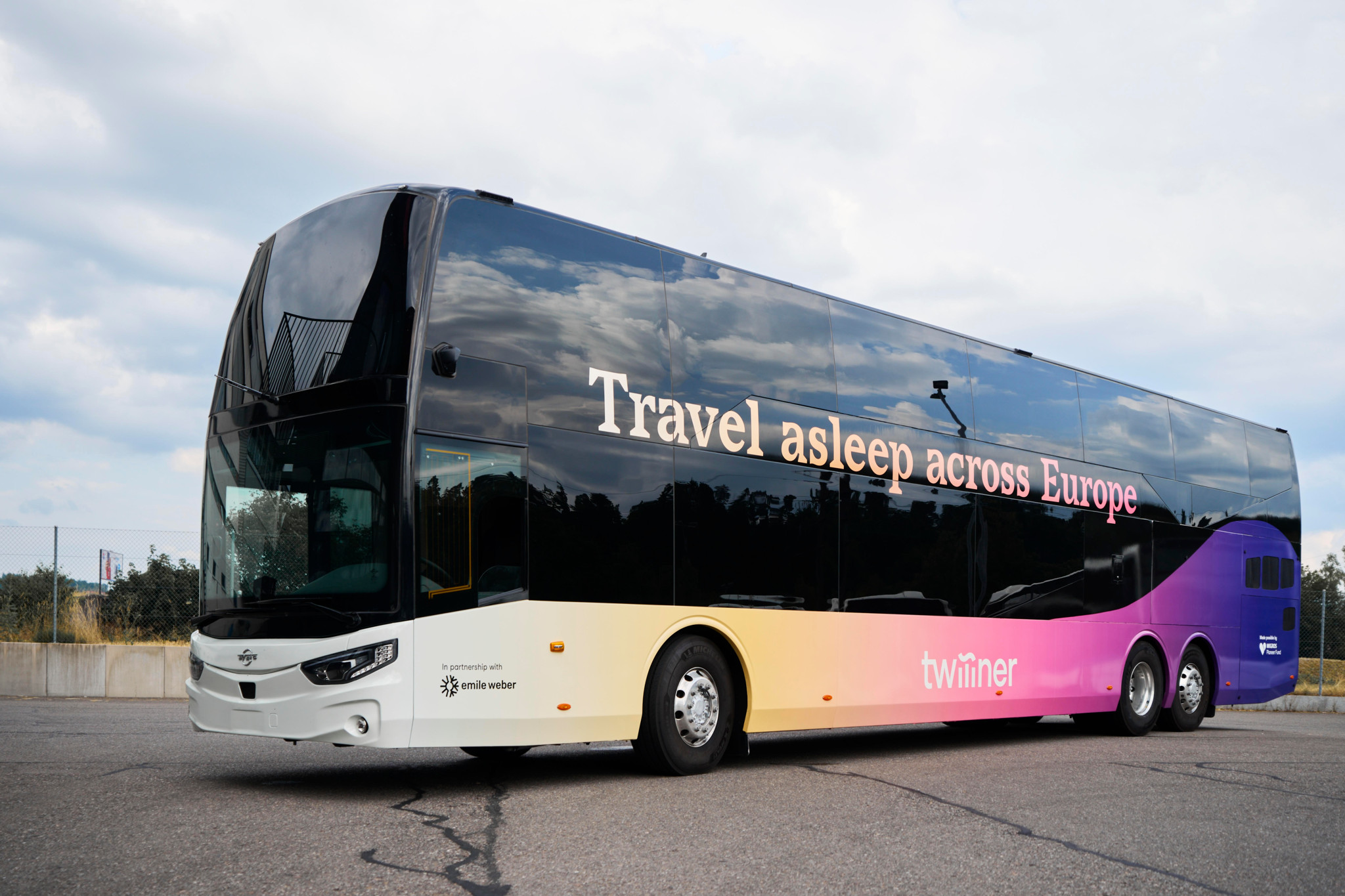 Un nuevo bus cama en Europa busca competir con aviones y trenes nocturnos