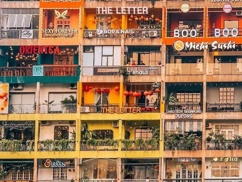 The Cafe Appartment, el edificio enteramente ocupado por cafeterías