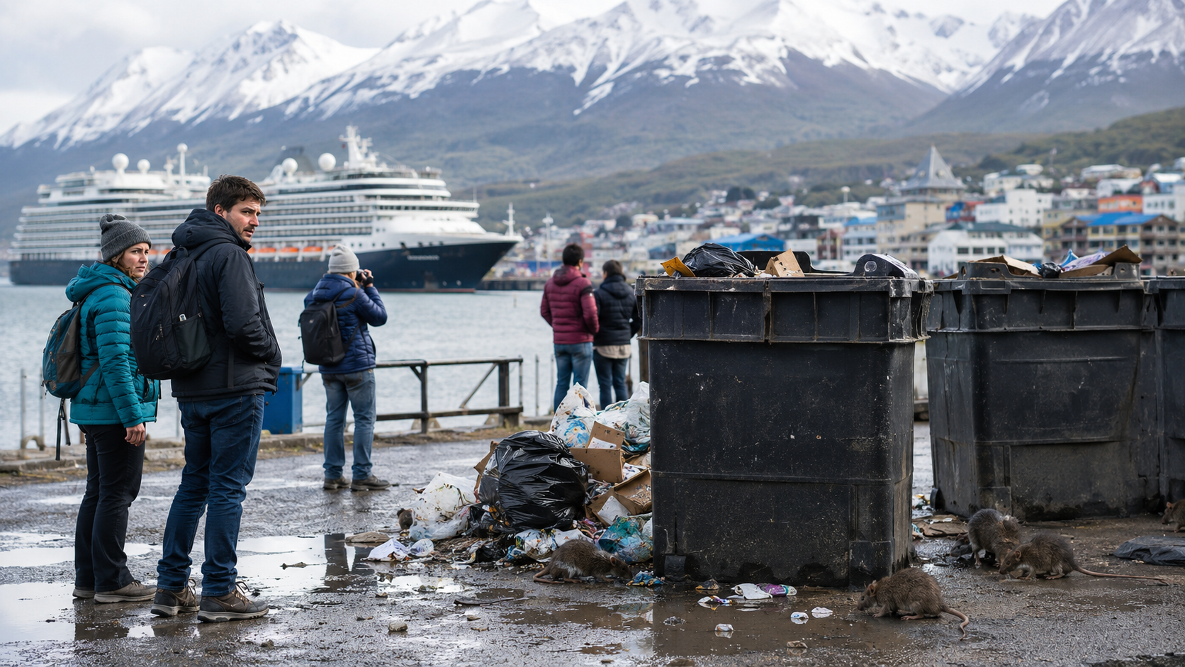 Alerta sanitaria en Ushuaia: ratas, hantavirus y el riesgo reputacional para un destino clave del turismo antártico