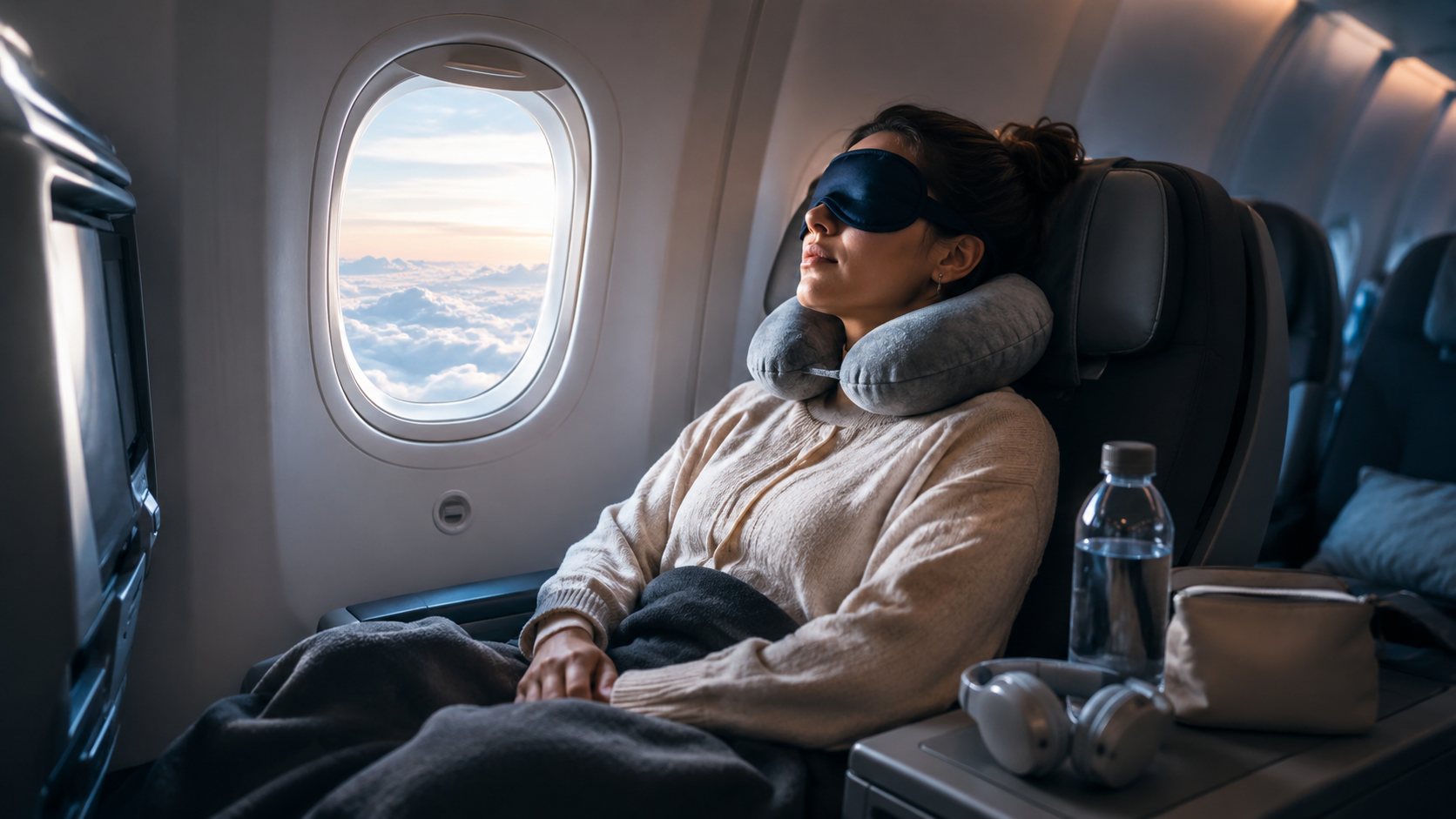 Los consejos de un steward para llegar menos agotado luego de un vuelo de más de 10 horas