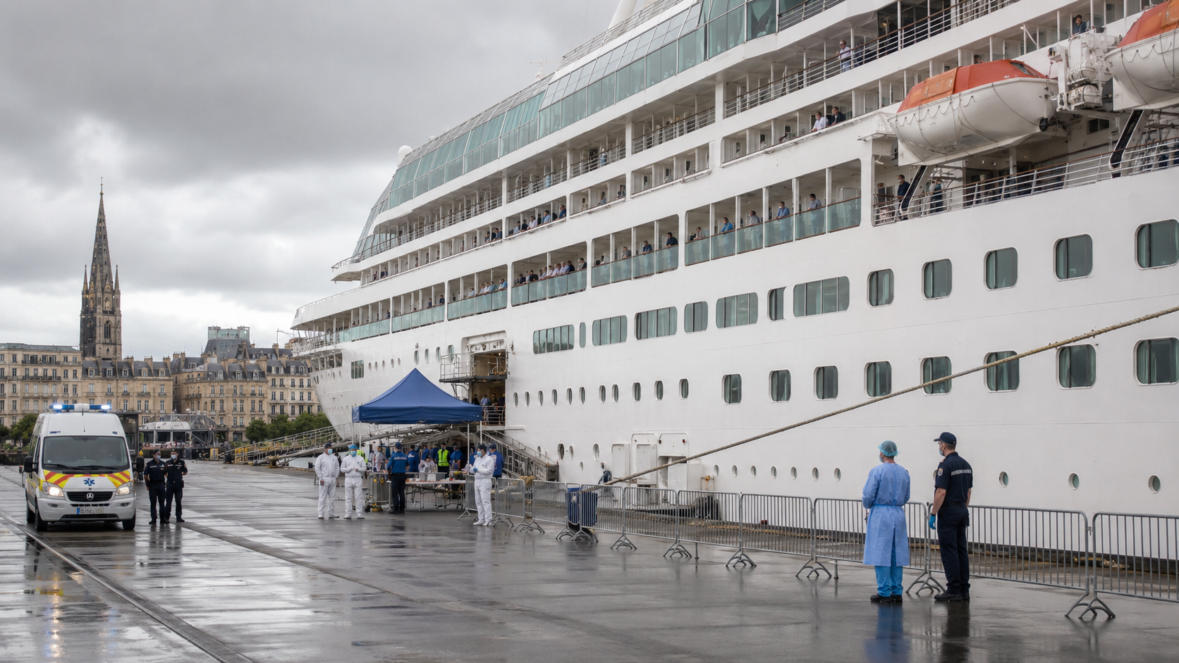Norovirus, otra epidemia, misma cuarentena. Esta vez a bordo de un crucero en Europa
