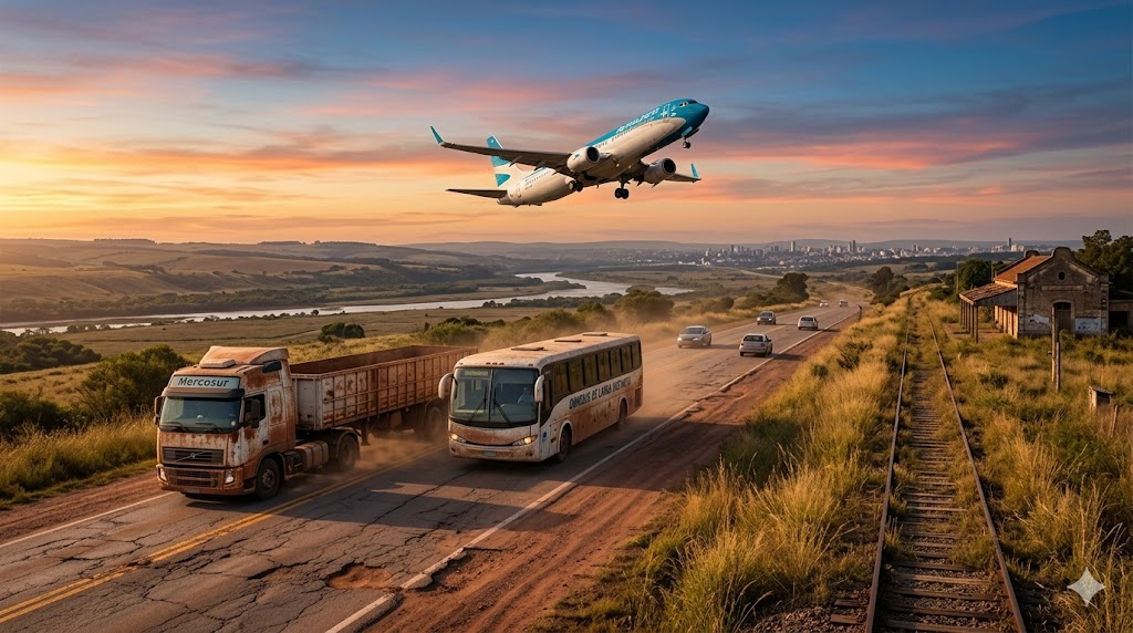 El auge del cabotaje en Argentina o cuando volar permite escapar del colapso de rutas y trenes