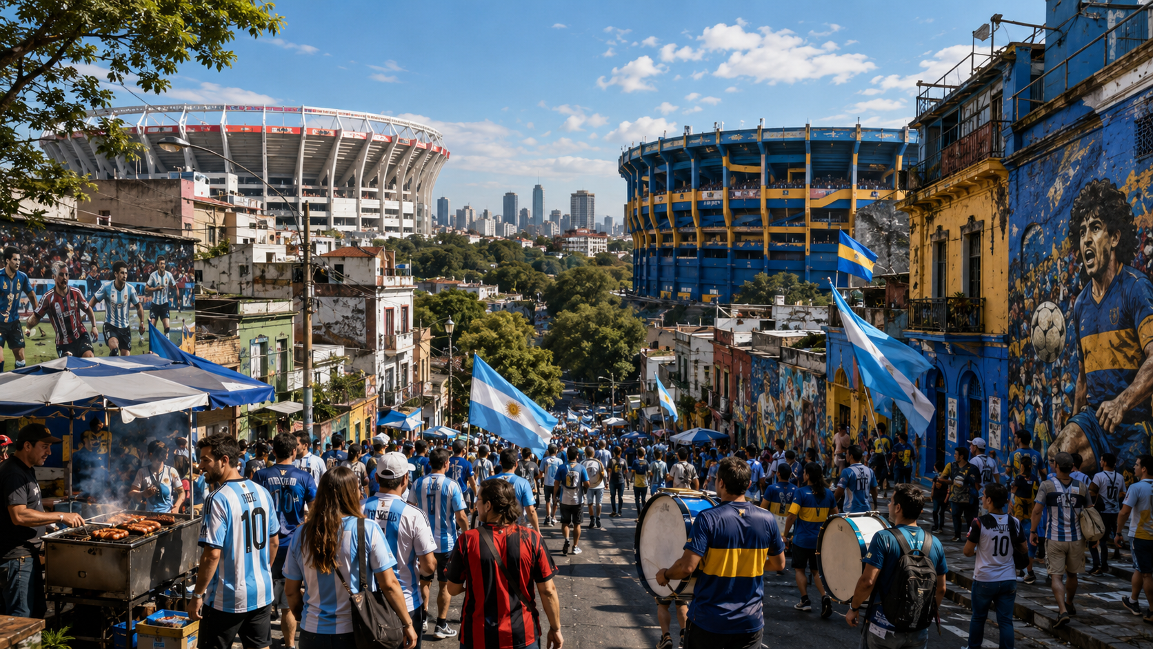 Buenos Aires, la ciudad con más estadios en el mundo: una ruta futbolera para vivir el Mundial más allá de la pantalla