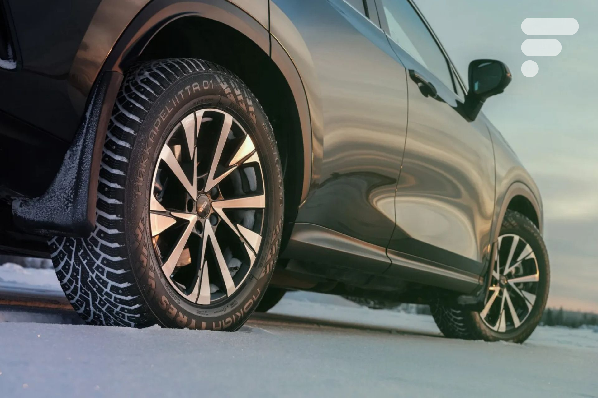 Neumáticos inteligentes con clavos retráctiles: una innovación que podría cambiar la conducción invernal sobre la nieve